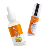 Vitamin C Serum + SunSpray Glow & Protect Your Skin Combo