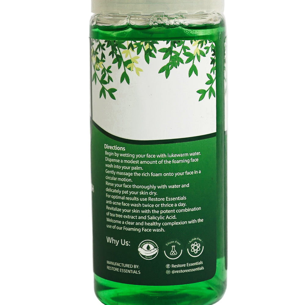 Anti-Acne Foaming Face Wash Clear & Fresh Skin